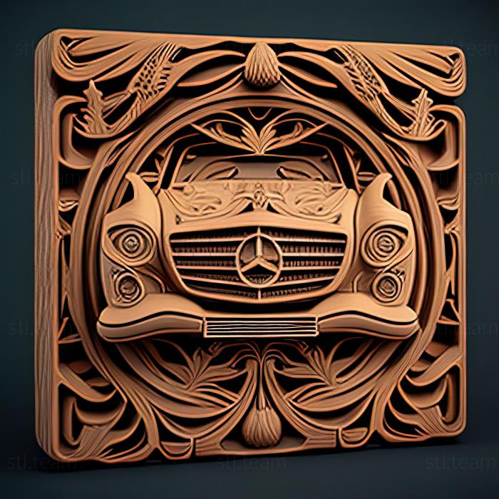 3D model Mercedes Benz E (STL)